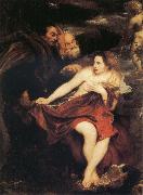 Anthony Van Dyck Susanna and  the Elders USA oil painting artist